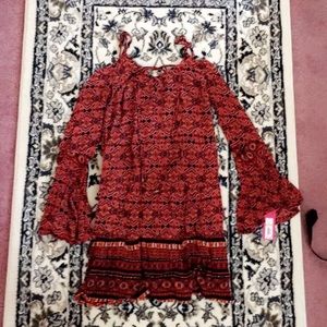 Crisscross Off The Shoulder Dress